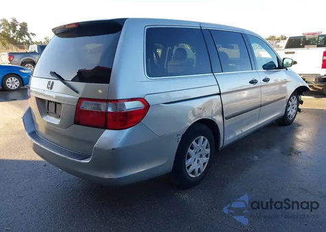 2007 Honda Odyssey Lx from USA, damaged, VIN 5FNRL38217B070477